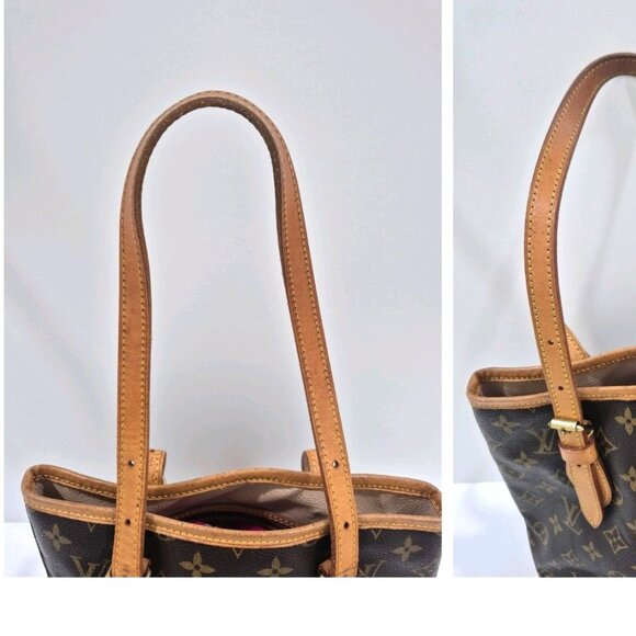 Vintage Louis Vuitton monogram LV canvas Bucket Bag handbag - Picture 3 of 10